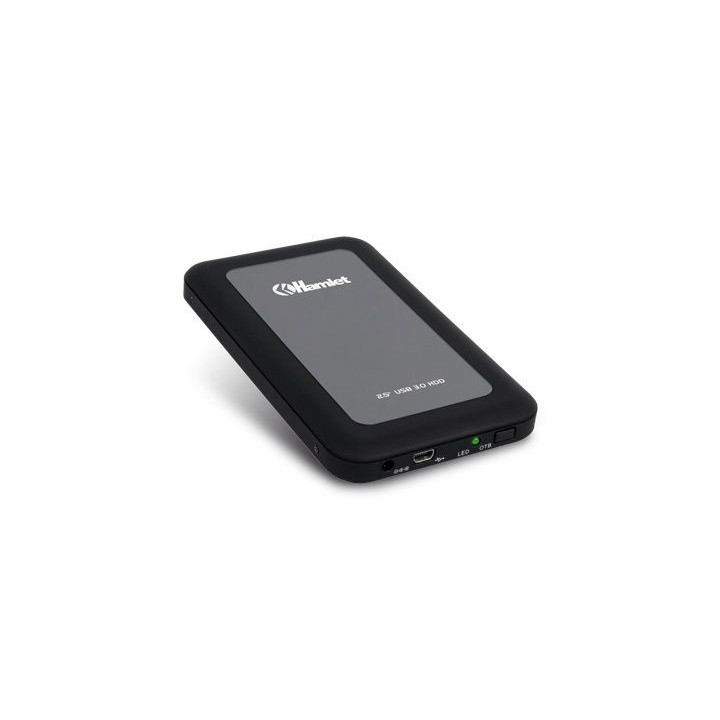 HAMLET BOX 2 5 USB3.0 RUGGED MIRROR BLACK